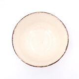 Gien earthenware salad bowl, Etna model, 1970s