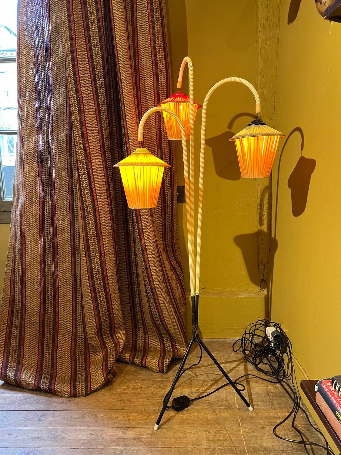Scandinavian floor lamp 1970