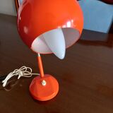 Desk lamp "ball" vintage orange