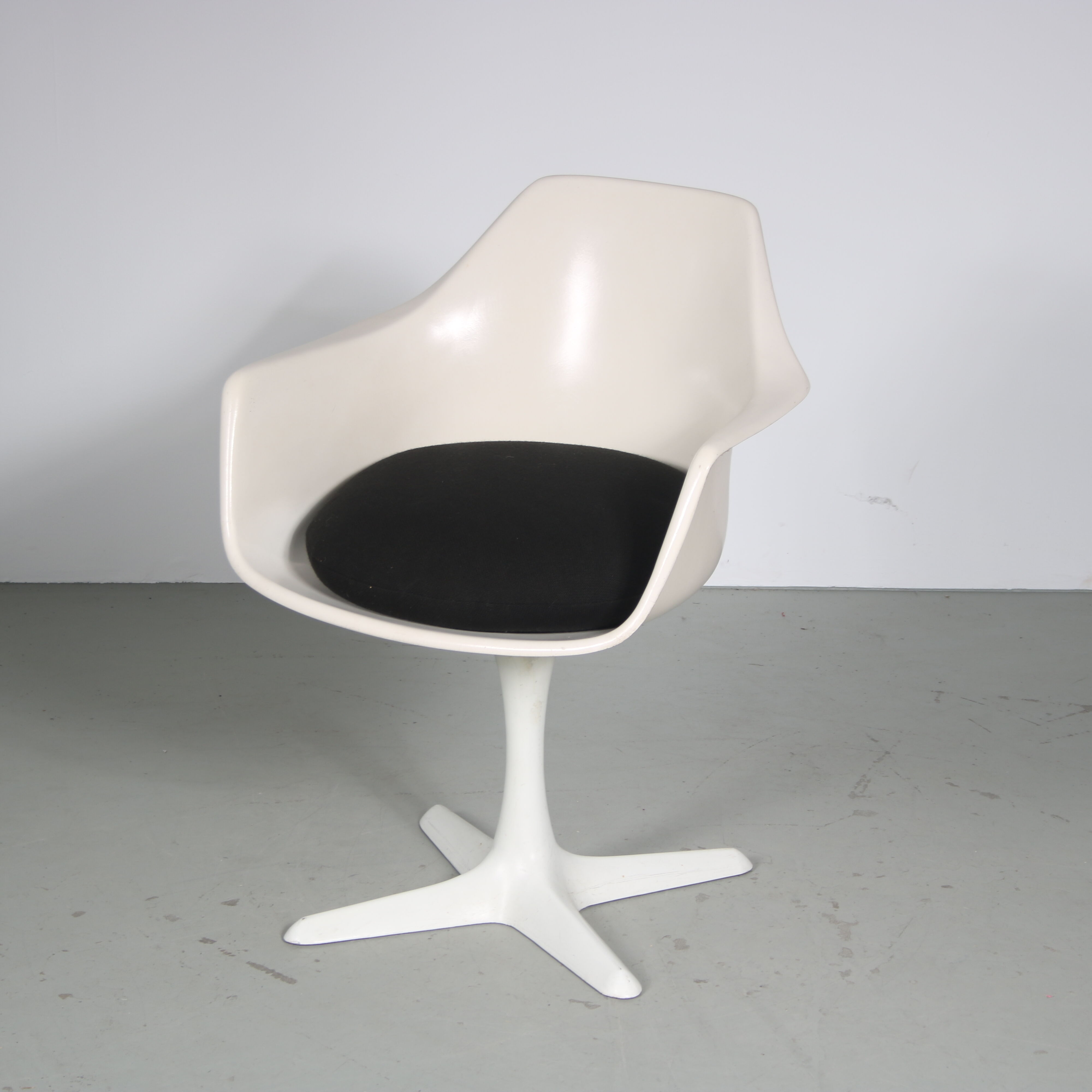 1960s Swivel chair by Maruice Burke for Arkana, United Kingdom