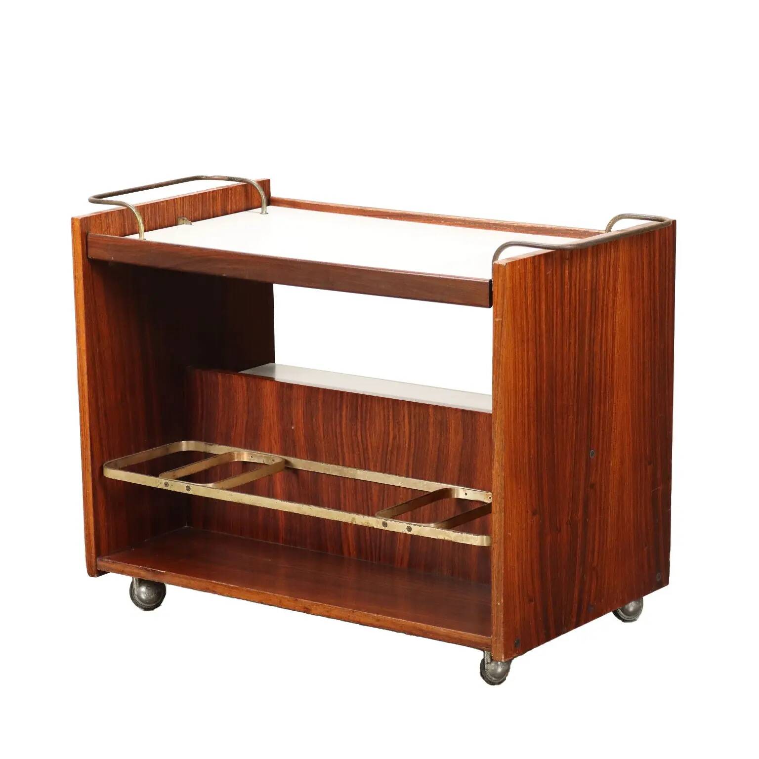 Exotic wood sideboard, Italy, 1960s