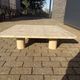 Travertine coffee table Angelo Mangiarotti for Up&Up 1970s