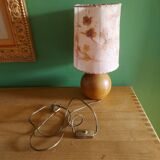 Vintage wooden lamp