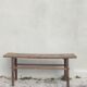 Asian elm console