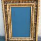 Large Mirror with Rattan Frame, 70 cm x 51 cm