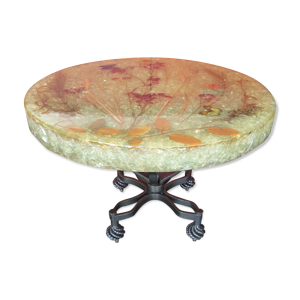 table basse éclairante
