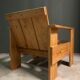 Fauteuil de Rietveld Crate années 1980