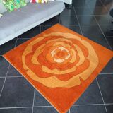 Tapis vintage 1970 Space Age
