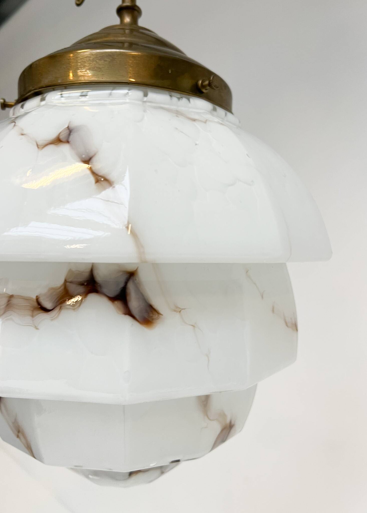 Art Deco ceiling lamp by Herda from the 1960s