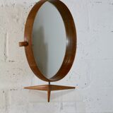 Mirror by Uno and Osten Kristiansson edition Luxus Sweden circa 1960 49x52cm