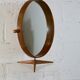 Mirror by Uno and Osten Kristiansson edition Luxus Sweden circa 1960 49x52cm
