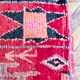 Pouf cushion of Moroccan Berber soil old vintage boujad