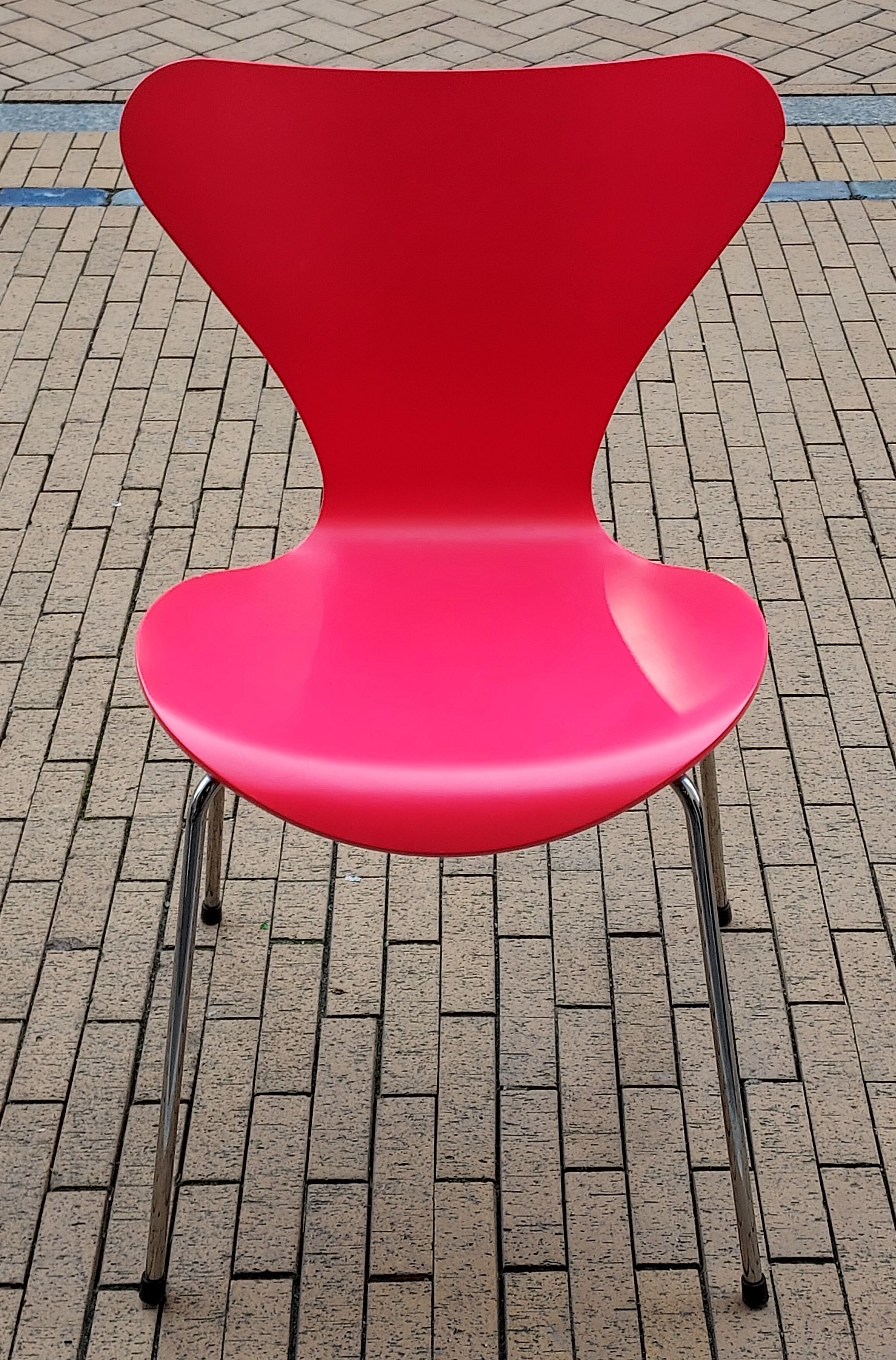 Chaise série 7 Butterfly d'Arne Jacobsen pour Fritz Hansen