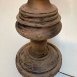 Large wooden lamp base