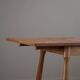 Modern Danish birch desk/dining table attributed to Philip Arctander, 1940s.