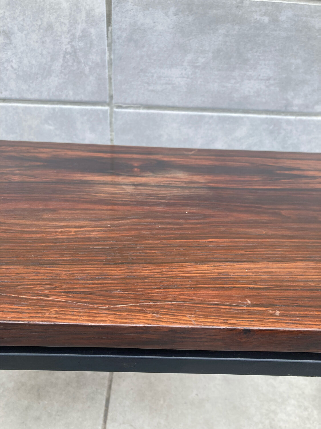 1970s modernist style side table