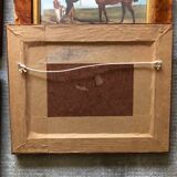 Set of six equestrian illustrations