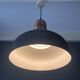 Dutch design 1970s 80s vintage aluminum hanging lamp made  by Raak Amsterdam