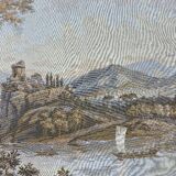 Large Gobelin-style wall tapestry, 20th century