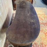 Comptoir de bar en rotin des années 1960