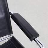 Fauteuil « Klinte » en cuir par Tord Björklund pour Ikea, années 1980