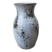 Signed sandstone vase