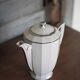Art Deco porcelain teapot, porcelain coffee pot, kitchen
