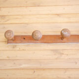 Wooden coat holder