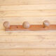 Wooden coat holder
