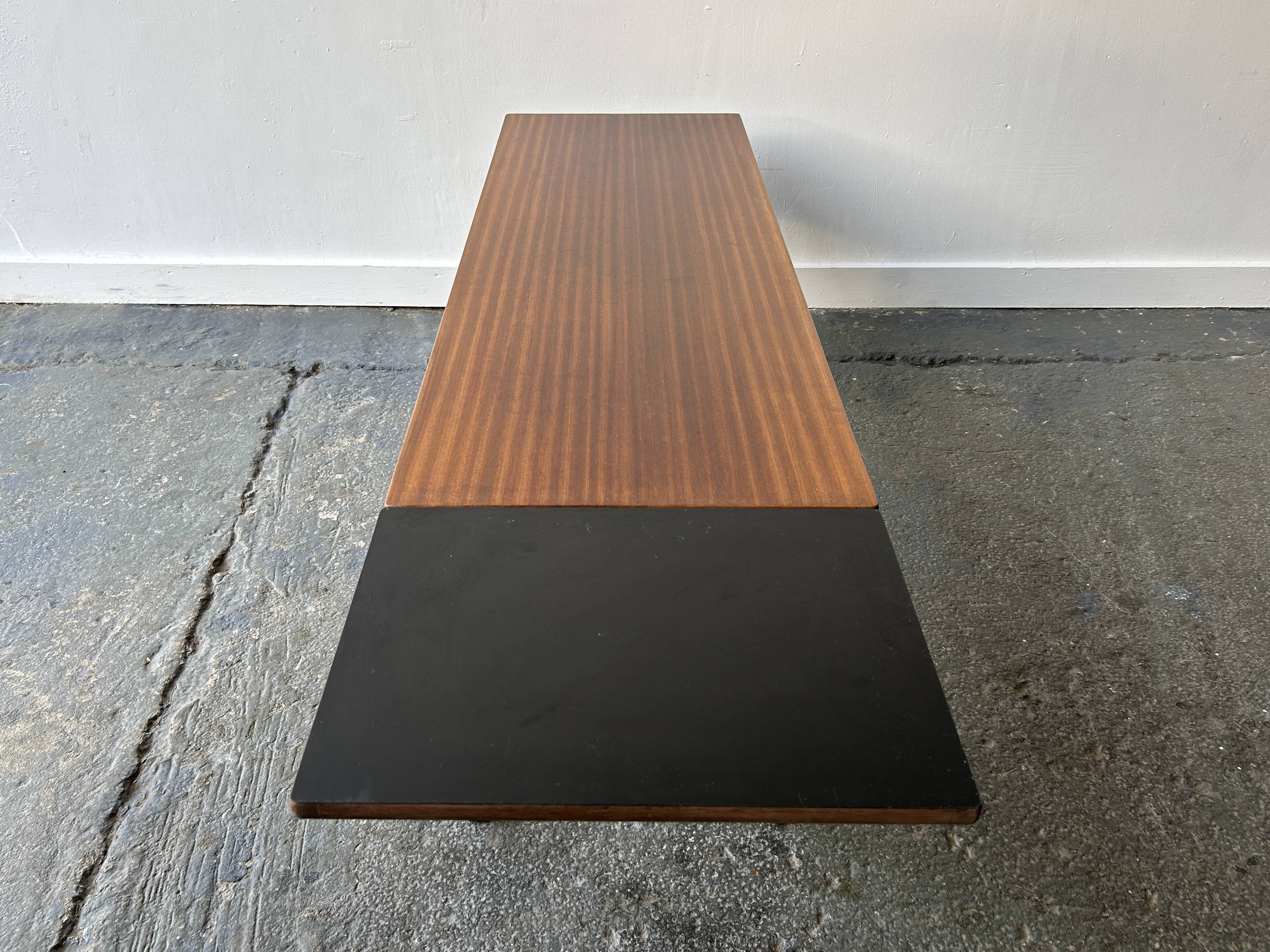 Mid-Century modern 1960s extendable coffee table by Nathan