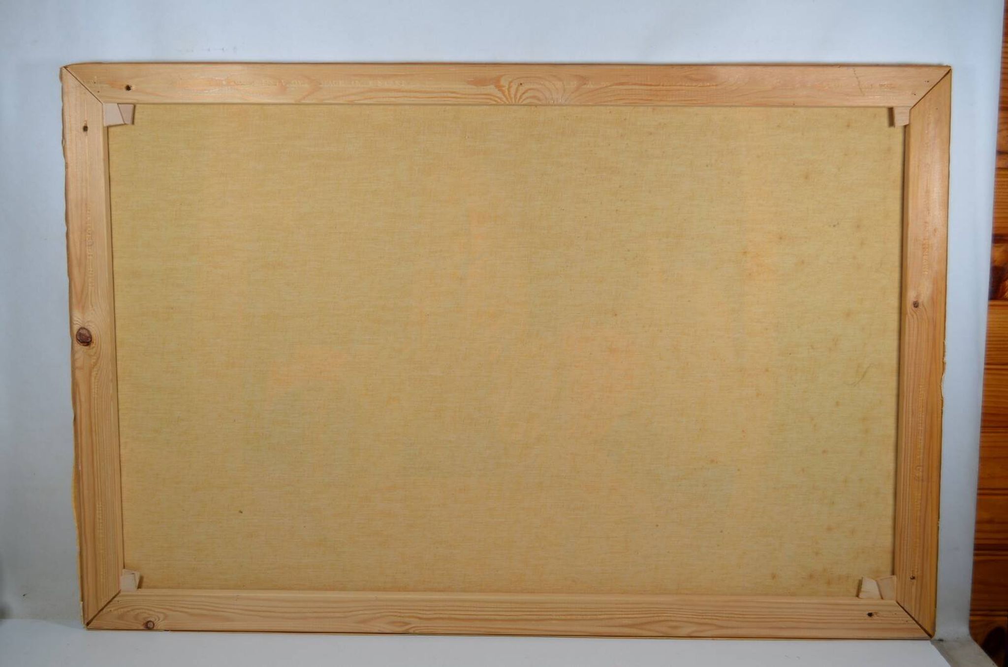 Huile sur toile, nature morte aux coraux, Paula Salonen, 1990