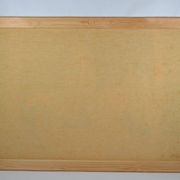 Huile sur toile, nature morte aux coraux, Paula Salonen, 1990
