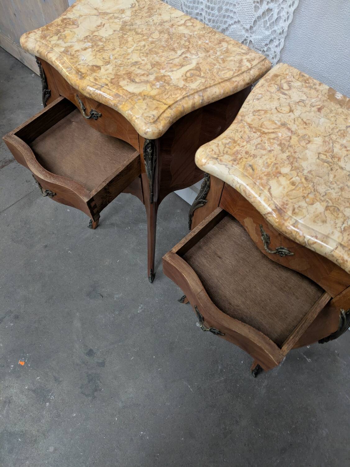 Pair of Louis XV bedside tables