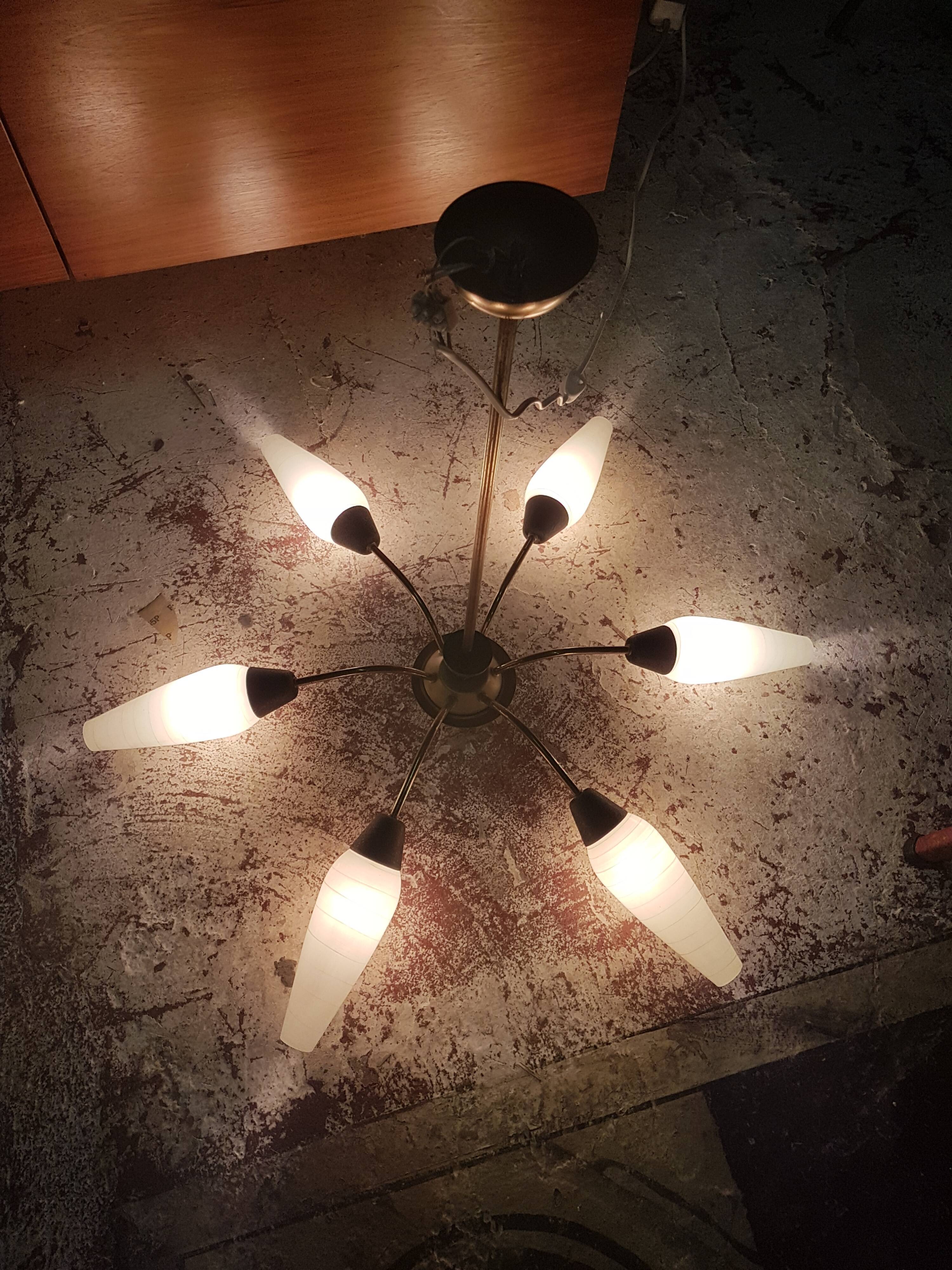 Modernist ceiling of the 1960s