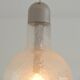 Vintage 1970s Peill and Putzler bubble glass pendant light