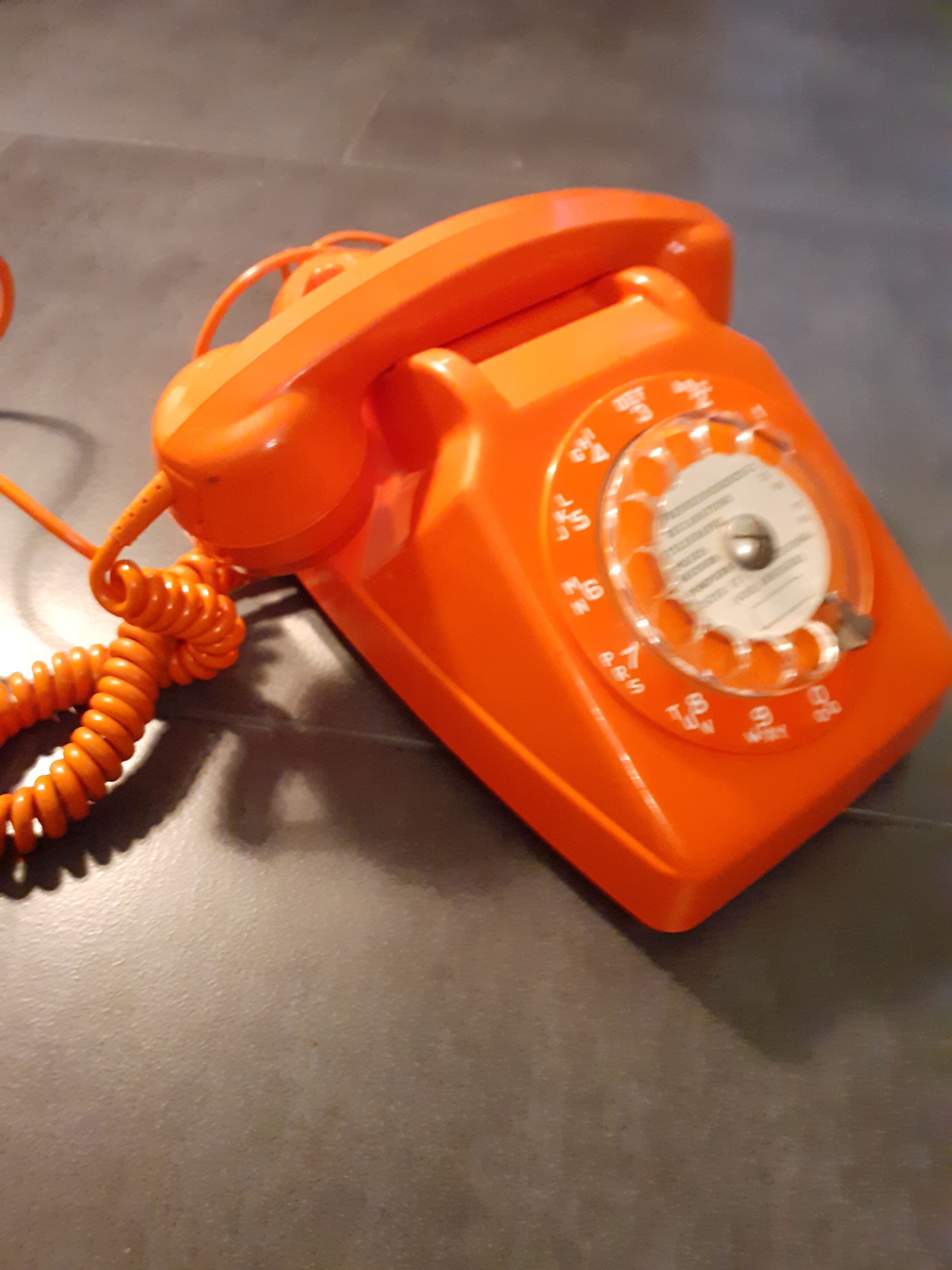 70's orange phone