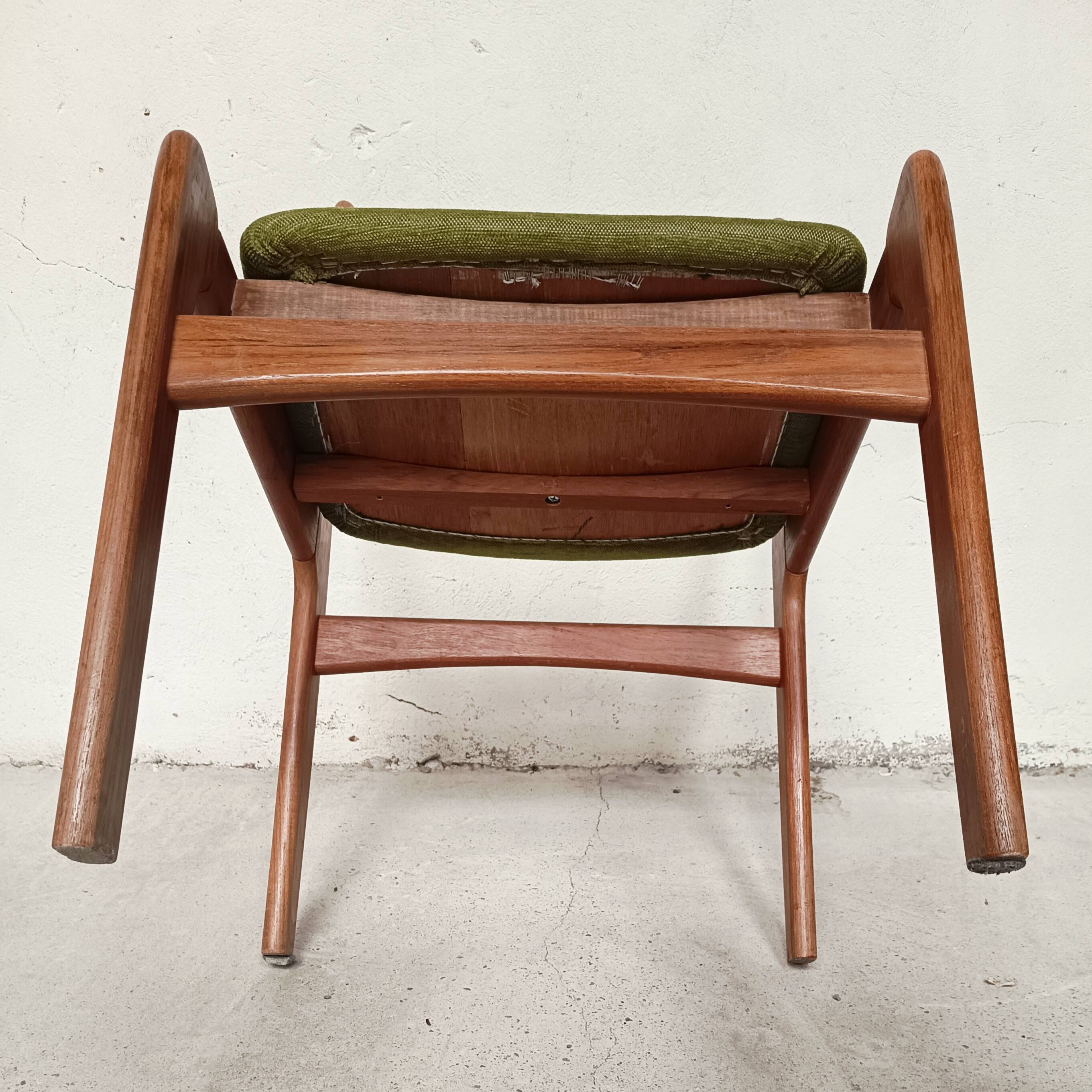 4 chaises scandinaves, 1960