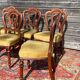 Suite de six chaises d’époque XIX eme en acajou