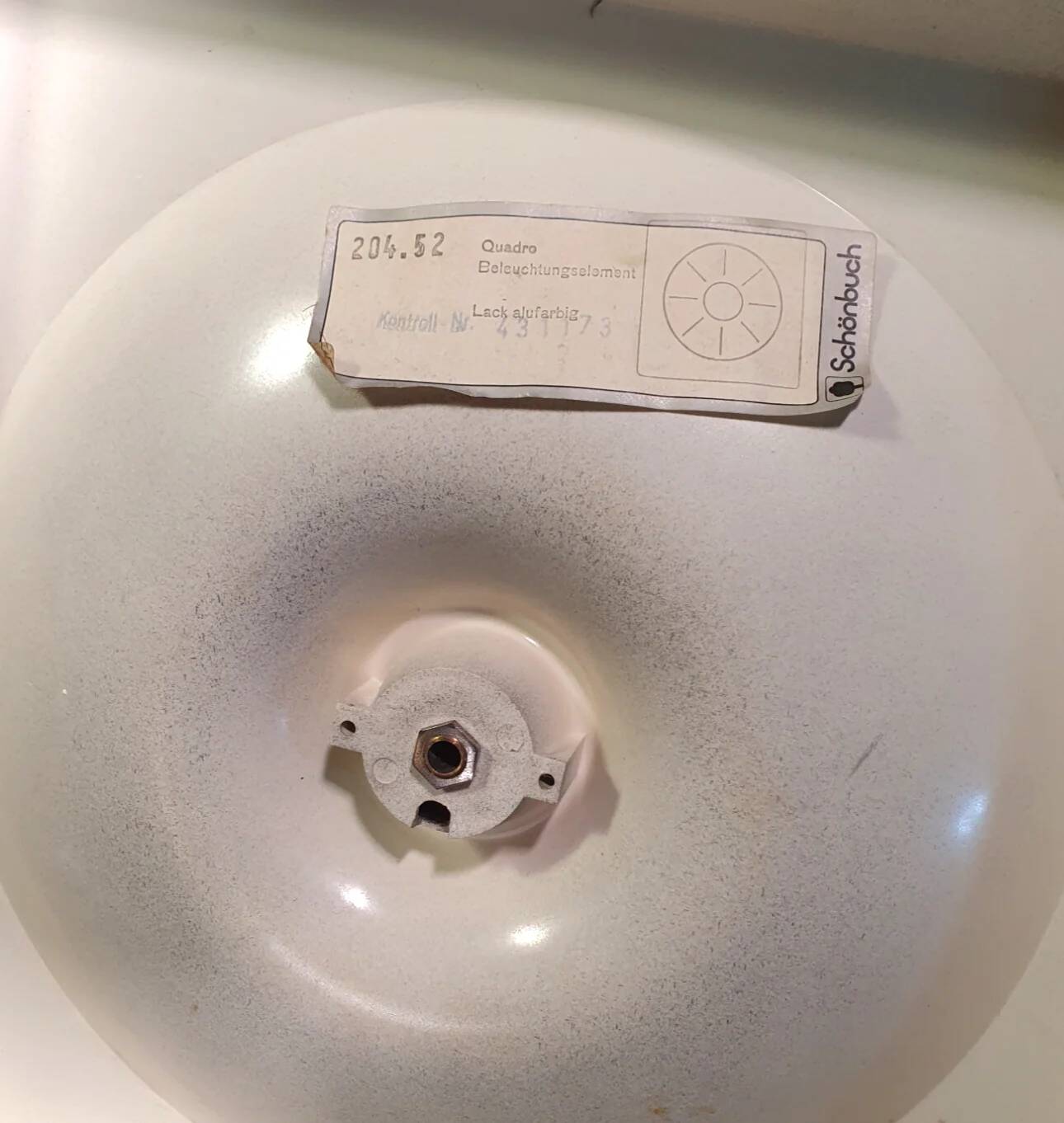 Mid-century space age Quadro set / Jürgen Lange for Schönbuch / Germany, 1960s / set of 12