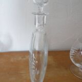 Hartzviller crystal cognac service