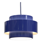 Iconic blue Jo Hammerborg vintage lamp | Fog & Morup | Model Juno