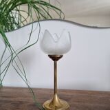 Flower candle holder