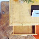 Rattan desk