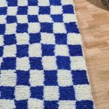 Tapis berbèrebohemian en laine fait main 150 X 100 CM