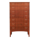 Commode en acajou, design scandinave, années 1970, production : Danemark