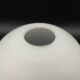 French vintage retro white glass replacement shade