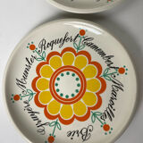 Villeroy & Boch plates from the 70s