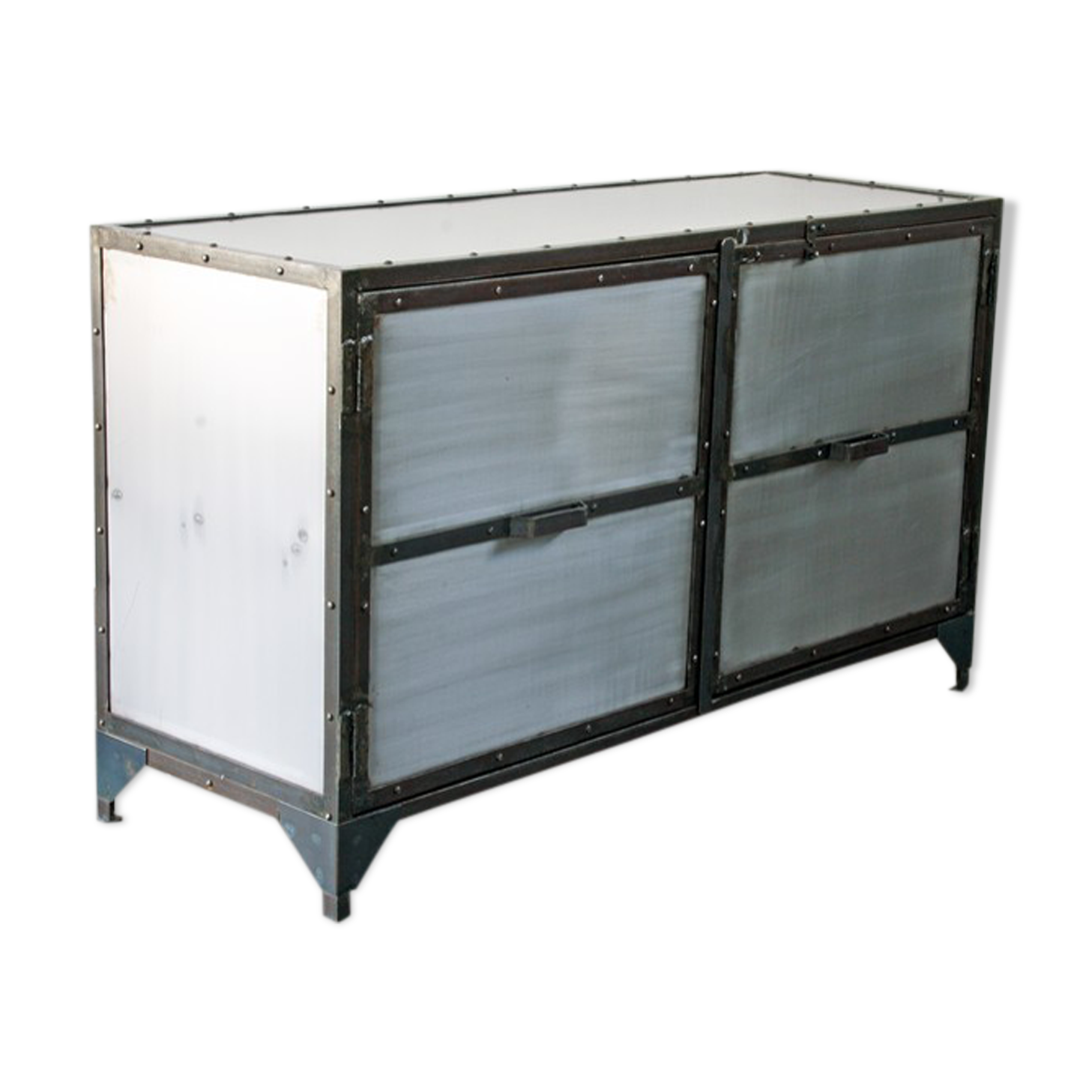 Industrial metal buffet