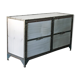 Industrial metal buffet