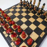 Khokhloma chess game